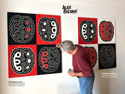 Karithospori Chiaro Scuro - a Paint Artowrk by Alexander Bulzan